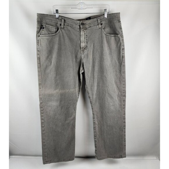 Adriano Goldschmied (AG) Jeans Mens 40x29 Gray The Protege Straight Leg - Picture 1 of 11